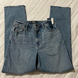 Hollister Medium Blue Straight Jeans